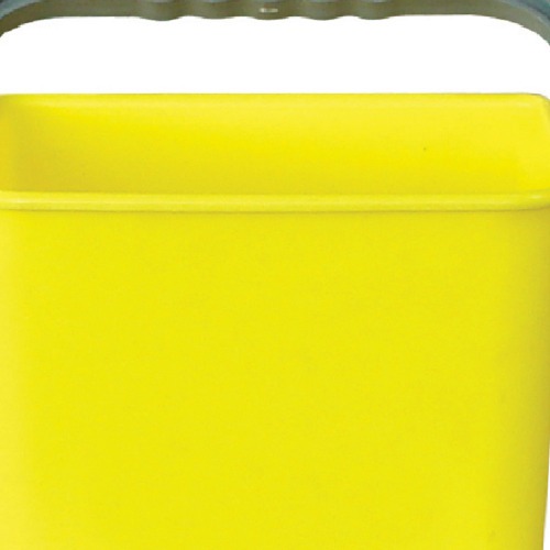 Balde plstico 4 litros com ala amarelo - BA04AM
