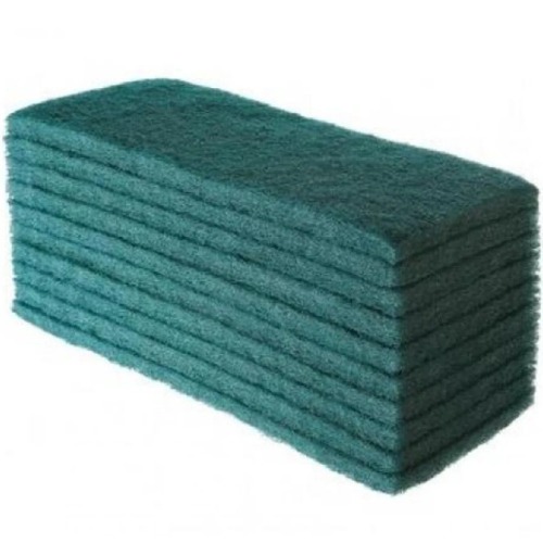 Esponja em fibra para limpeza pesada 10 x 26 cm pacote com 10 unidades - F1P262 Esponja em fibra para limpeza pesada 10 x 26 cm pacote com 10 unidades - F1P262