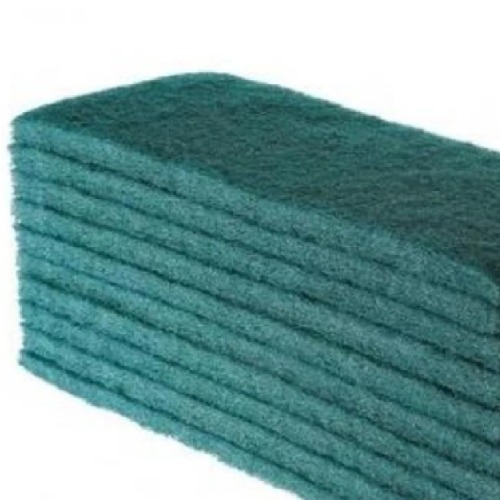 Esponja em fibra para limpeza pesada 10 x 26 cm pacote com 10 unidades - F1P262 Esponja em fibra para limpeza pesada 10 x 26 cm pacote com 10 unidades - F1P262