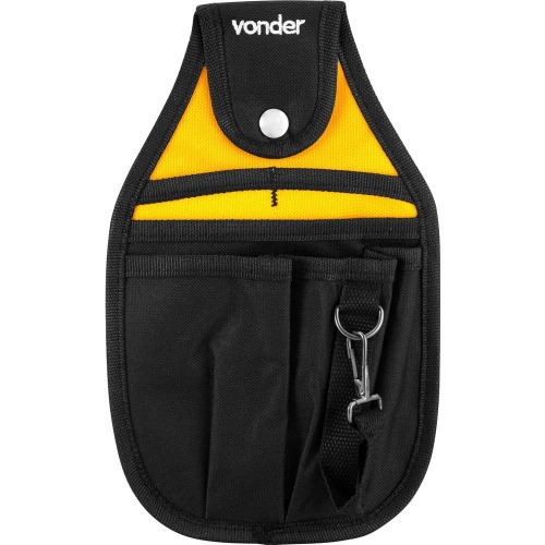 Porta ferramentas em lona reforçada com 6 bolsos - PF 017 Porta ferramentas em lona reforçada com 6 bolsos - PF 017