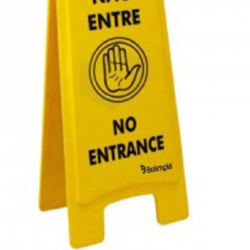 Cavalete de sinaliza��o n�o entre com 6 pe�as - MVPL2001