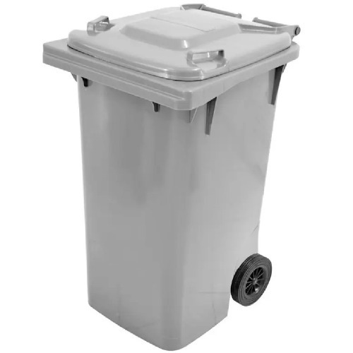 Cesto de lixo tipo gari 240L com rodas de 200mm - C240CZ