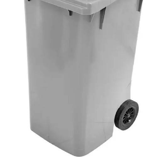 Cesto de lixo tipo gari 240L com rodas de 200mm - C240CZ