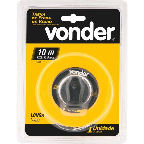 Trena de fibra de vidro 10 m com caixa fechada