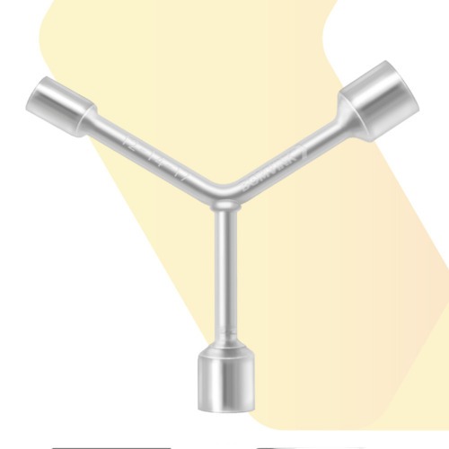 Chave 3 pontas soquetes ninja 12 x 14 x 17mm - BOM-1225