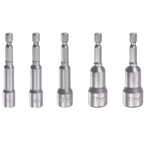 Jogo de soquete magn�tico 6 a 13 mm encaixe de 1/4