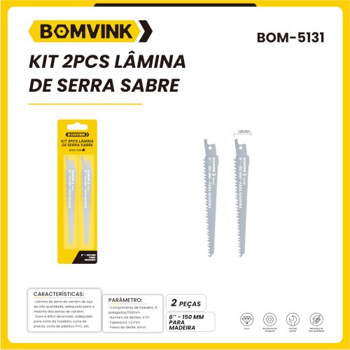 Lâmina de serra sabre 6 Lâmina de serra sabre 6