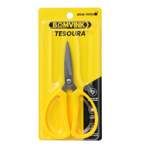 Tesoura manual uso em geral 150 mm - BOM-1050