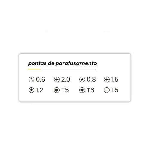 Jogo de chaves de precisão para celular 14 pçs - BOM-3108