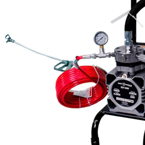 Máquina de pintura airless 1.500 watts 3.263 psi - SGT-6009 220V Máquina de pintura airless 1.500 watts 3.263 psi - SGT-6009 220V