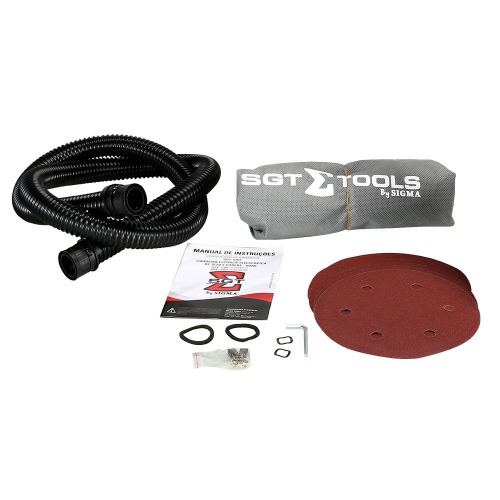 Lixadeira de parede e teto luz Led 225 mm 710W com coletor de p� - SGT-4301  220V