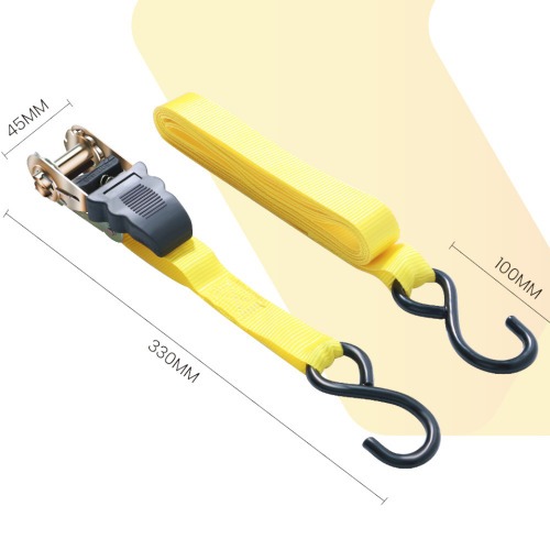 Cinta para amarração de carga 2.5 cm x 4.5m até 700 kg com 2 peças Cinta para amarração de carga 2.5 cm x 4.5m até 700 kg com 2 peças