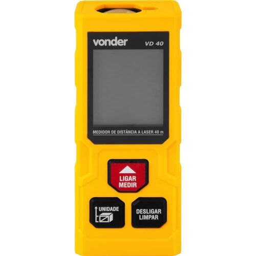 Trena a laser com leitura até de 40 metros - VD 40 Trena a laser com leitura até de 40 metros - VD 40