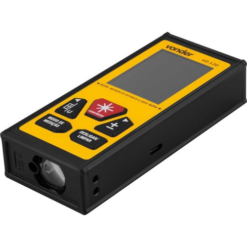 Trena a laser com leitura até 120 metros - VD 120 Trena a laser com leitura até 120 metros - VD 120