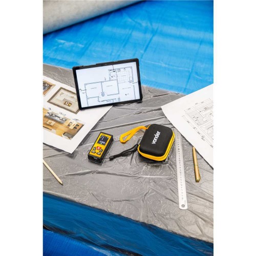 Trena a laser com leitura até 120 metros - VD 120 Trena a laser com leitura até 120 metros - VD 120