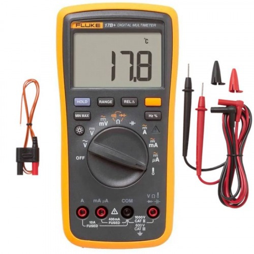 Multímetro digital portátil 600V CAT III - 17B+ Multímetro digital portátil 600V CAT III - 17B+
