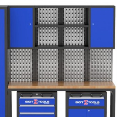 Armário modular para oficina azul - 1205100651 Armário modular para oficina azul - 1205100651