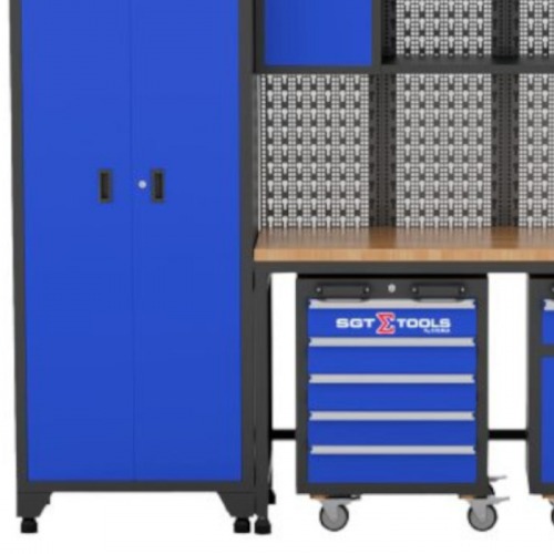 Armário modular para oficina azul - 1205100651 Armário modular para oficina azul - 1205100651