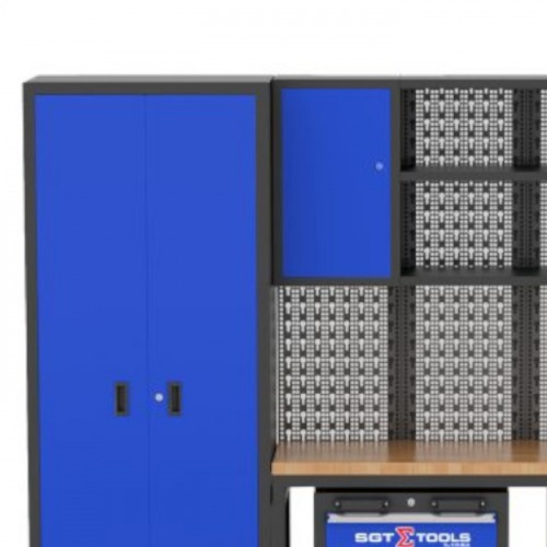 Armário modular para oficina azul - 1205100651 Armário modular para oficina azul - 1205100651