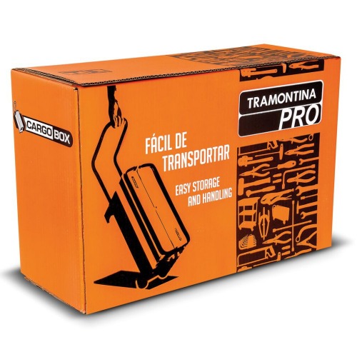 Caixa com rodas para ferramentas com 60 peas - Cargobox