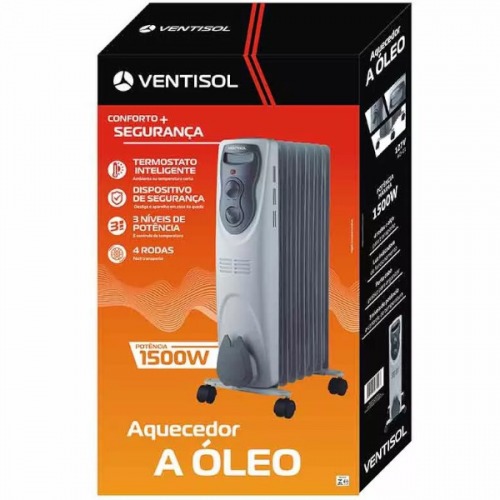 Aquecedor de ambientes 1.500 watts a �leo - AO-02   220V