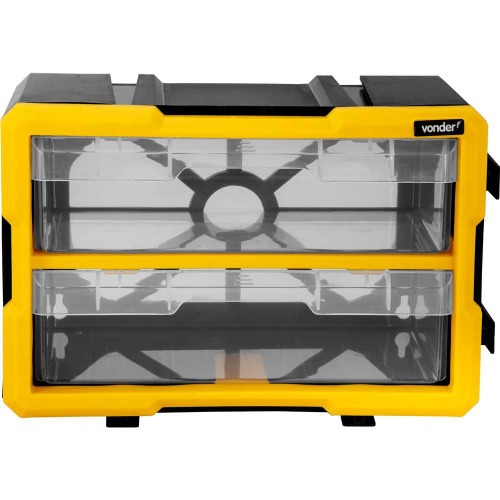 Organizador plstico com 2 compartimentos - OPV 002