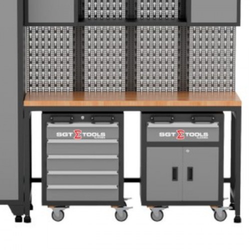 Armário modular para oficina cinza - 1205100653 Armário modular para oficina cinza - 1205100653