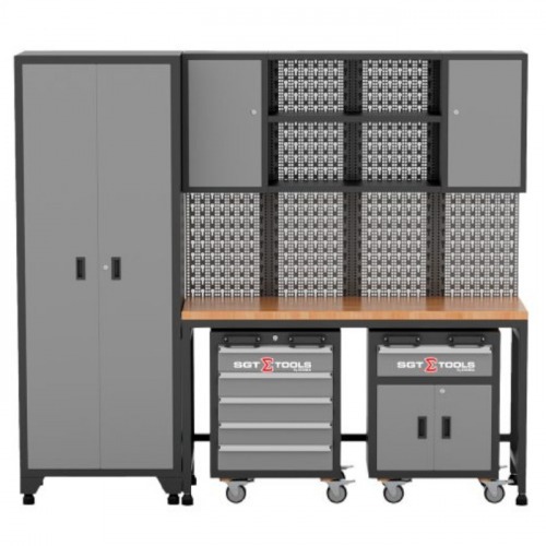 Armário modular para oficina cinza - 1205100653 Armário modular para oficina cinza - 1205100653