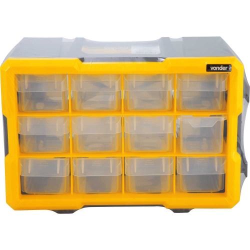 Organizador pl�stico com 12 compartimentos - OPV 012