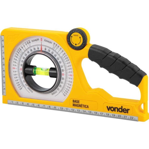 Medidor de ngulos 0 a 90 com base magntica