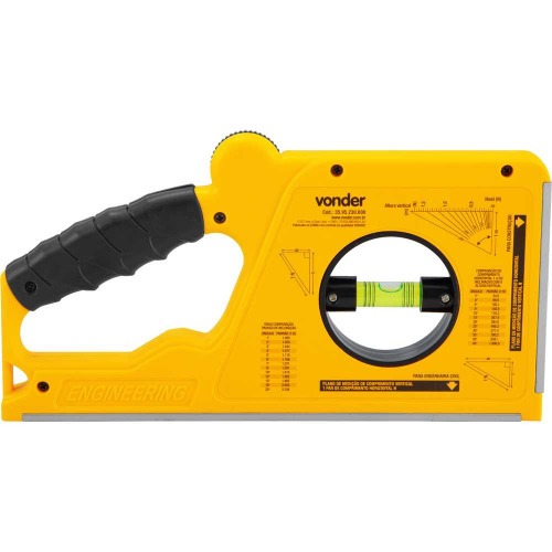 Medidor de ngulos 0 a 90 com base magntica