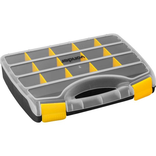 Organizador pl�stico com 17 compartimentos - OPV 170