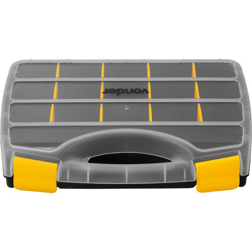 Organizador pl�stico com 17 compartimentos - OPV 170