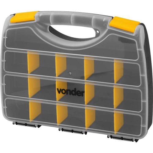 Organizador pl�stico com 17 compartimentos - OPV 170