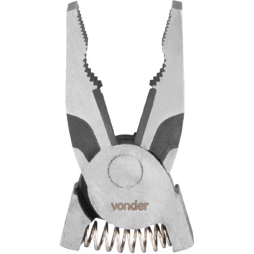 Cabe�a universal em a�o cromo van�dio para alicate multifun��es