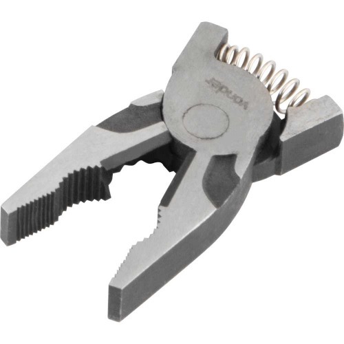 Cabe�a universal em a�o cromo van�dio para alicate multifun��es