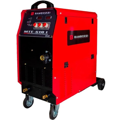 Inversora de solda multiprocesso 500A para Mig e eletrodo Trifásica 220/380/440V - MTE 510I Inversora de solda multiprocesso 500A para Mig e eletrodo Trifásica 220/380/440V - MTE 510I