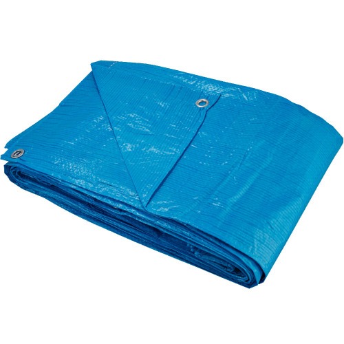 Lona de polietileno 8 x 7 m 100 micra azul Lona de polietileno 8 x 7 m 100 micra azul