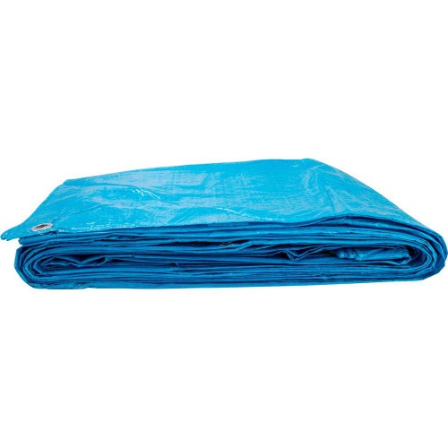 Lona de polietileno 8 x 7 m 100 micra azul Lona de polietileno 8 x 7 m 100 micra azul