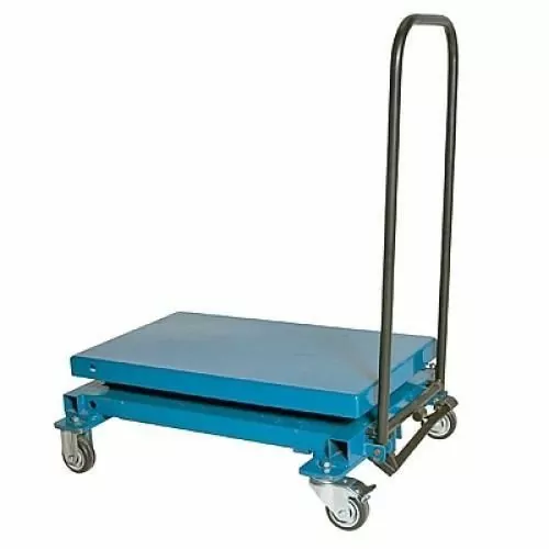 Mesa hidráulica pantográfica capacidade 250 kg elevação 1340 mm - 4302