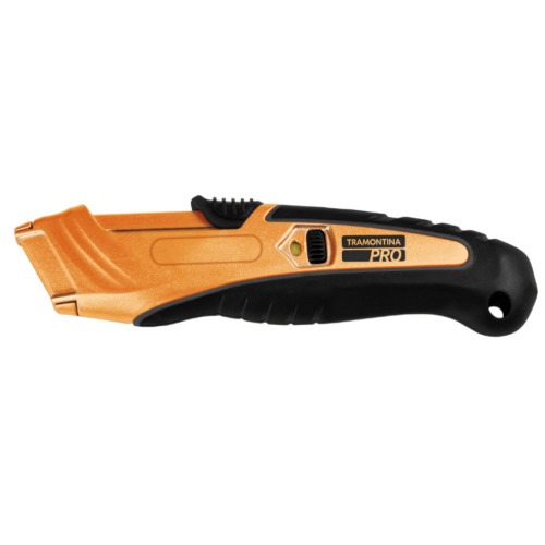 Estilete de seguran�a retr�til com ajuste de l�mina