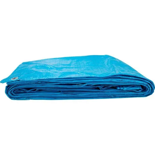 Lona de polietileno 9 x 4 m 100 micra azul