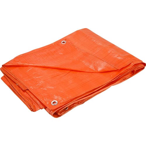 Lona de polietileno 2 x 2 m 100 micra laranja
