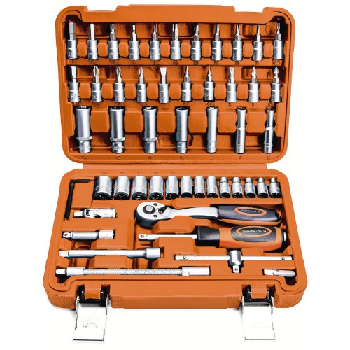 Jogo ferramentas para oficinas 52 peas com maleta