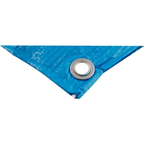 Lona de polietileno 5 x 5 m 100 micra azul