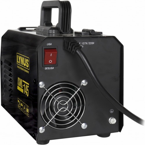 Inversora de solda Multiprocesso 120A para Mig sem gás Eletrodo e Tig - ISML-145 110V/220V Inversora de solda Multiprocesso 120A para Mig sem gás Eletrodo e Tig - ISML-145 110V/220V