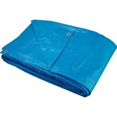 Lona de polietileno 6 x 4 m 100 micra azul Lona de polietileno 6 x 4 m 100 micra azul
