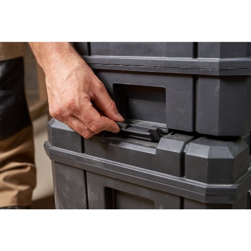 Caixa plástica para ferramentas torre 3 módulos com rodas Fatmax - Pro-Stack Caixa plástica para ferramentas torre 3 módulos com rodas Fatmax - Pro-Stack