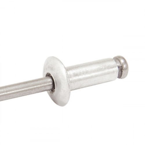Rebite de repuxo em alumnio 4,0 x 12 mm com 100 peas