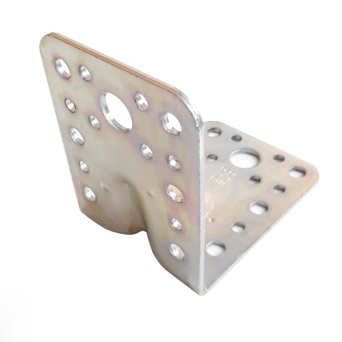 Cantoneira de junção reforçada para madeira 65 x 85 mm - 0792 Cantoneira de junção reforçada para madeira 65 x 85 mm - 0792